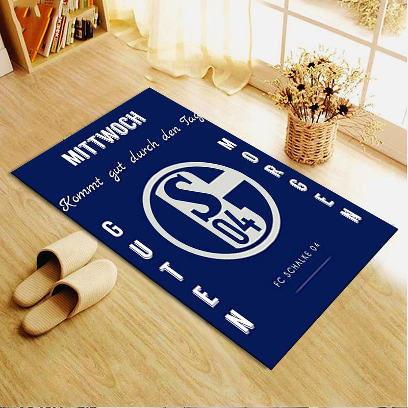 2025 New FC Schalke 04 Carpet Rug for Living Room Bedroom Home Sofa Decoration,Kids play Non-slip Floor Mat49