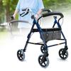 2/1Pcs Foldable Large Rollator Walker Basket Oxford Cloth Under Seniors Women Men Seat Rollator Bag Basket For 4 Wheel Rollator