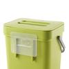 Kitchen Trash Can Hanging Organic Waste Bin Large Capacity Compact Design Bathroom Garbage Bin Container with Lid
