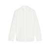 Spring New Women's Clothing Asymmetric Circular Lower Hem Long Sleeves Laminated Decoration Cotton Shirt 4786060