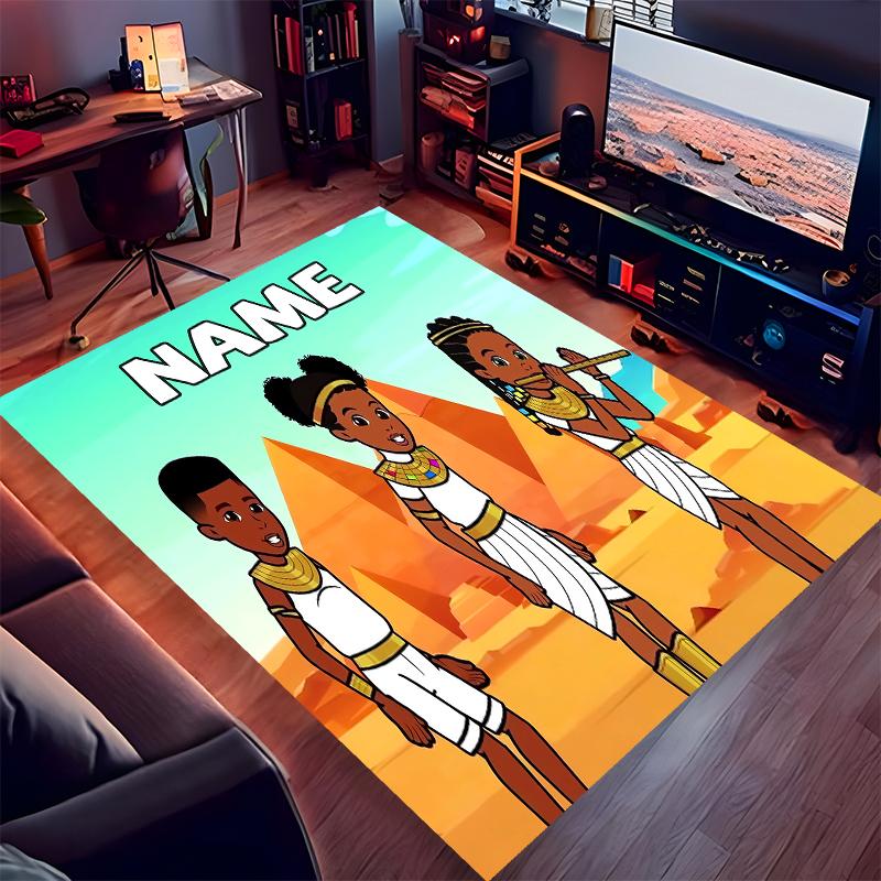 Custom personalization Gracies Corner Print Area Rug - Soft, Washable Non-Slip Indoor Mat,Living Room,Home&Office Decorative Rug