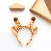 Korean Style Cartoon Plush Headband Kawaii Face Washing Hair Hoop Animal Hairbands  Girls/Female