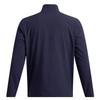 Under Armour Drive Pro Comfortable Solid Color Vintage Stand Collar Long Sleeve Jacket Men Jackets Midnight-Blue 1387119-410