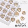 Hot Sale Crystal Rhinestones Triangle Glitter Charms for Shoes DIY 3D Accessories
