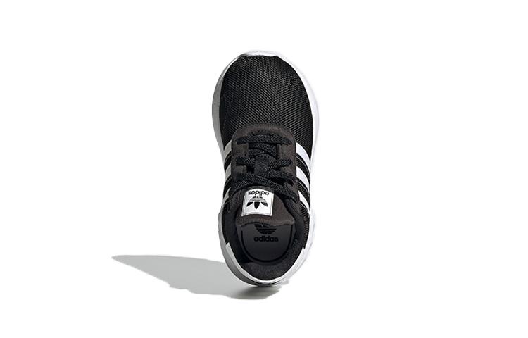 adidas Originals La Trainer Lite Дышащие Низкие Спортивные Повседневные Кроссовки Черно-Белые Для Младенцев и Малышей FW5843