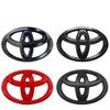 3D ABS Логотип Toyota Наклейка на руль для Toyota Hilux Prius Avensis Auris Verso Corolla Camry Автоаксессуары