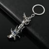 Цинковый сплав ожерелье металлический брелок акула пушка брелок коллекционный предмет рюкзаки сумки аксессуары