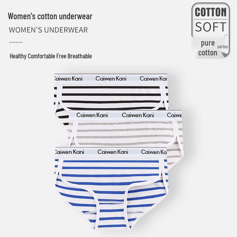 Женский хлопковый бюстгальтер пуш-ап без косточек и комплект трусиков-треугольников