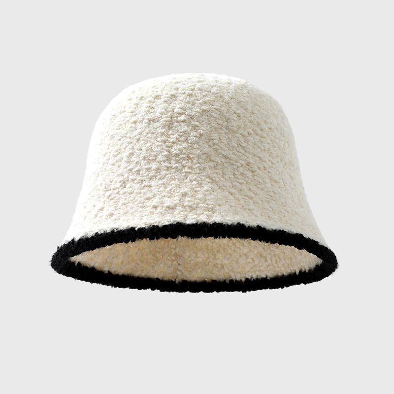 Fashion Women Thermal Bucket Hat Outdoor Girls Warm Winter Hat