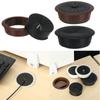 Office Buckle Line Cable Clamp Desk Table Cable Fastener Line Box Wire Hole Cover Computer Grommet