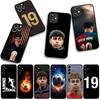 Футбольный Номер 19 Номер Футболиста № 19 Чехол для Телефона для Apple iPhone 17 16 11 Pro XS Max XR 6 7 8 Plus + 16E SE Корпус