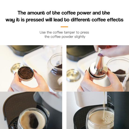 Многоразовые кофейные капсулы из нержавеющей стали для Nespresso VertuoPlus Заправляемые капсулы для машин VertuoLine Экономящие деньги кофейные капсулы