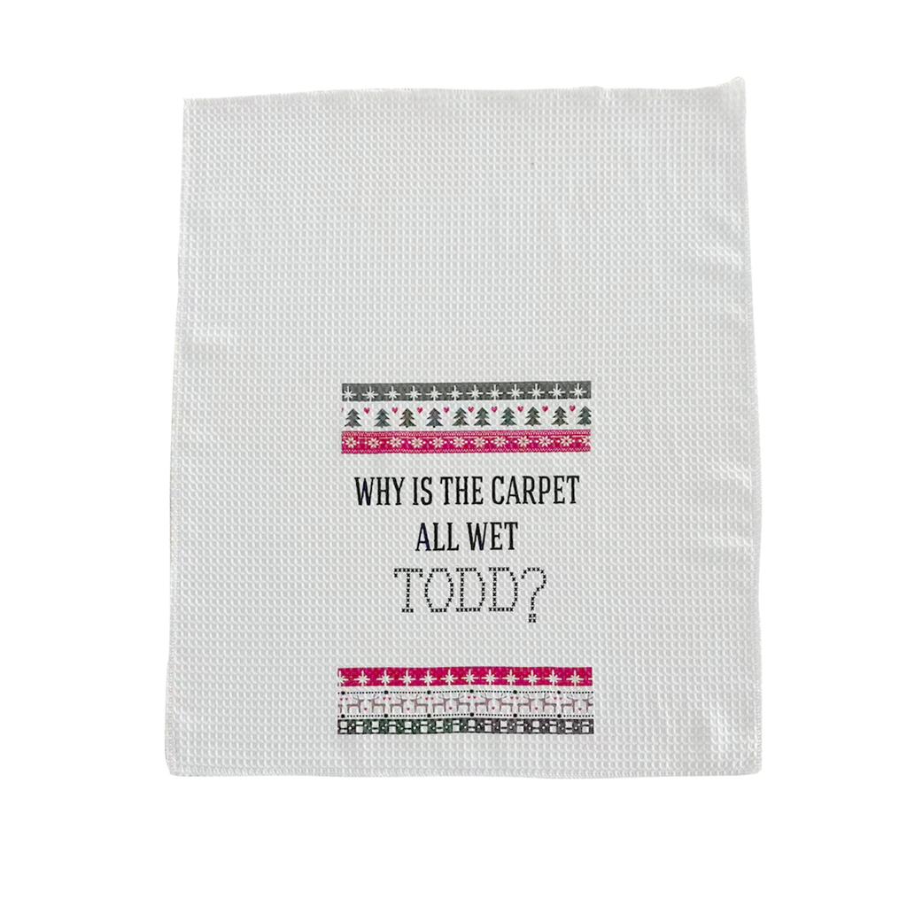 Смешной Рождественский Набор Полотенца Тодд И Марго Слон Рождественский Подарок