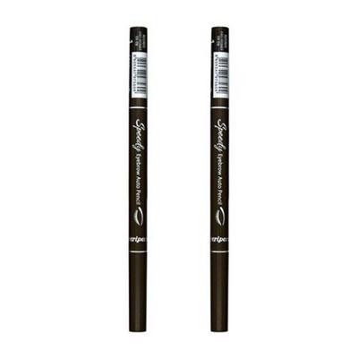 Карандаш для бровей Speedy Brow Auto Pencil 001 черный коричневый 2 шт.