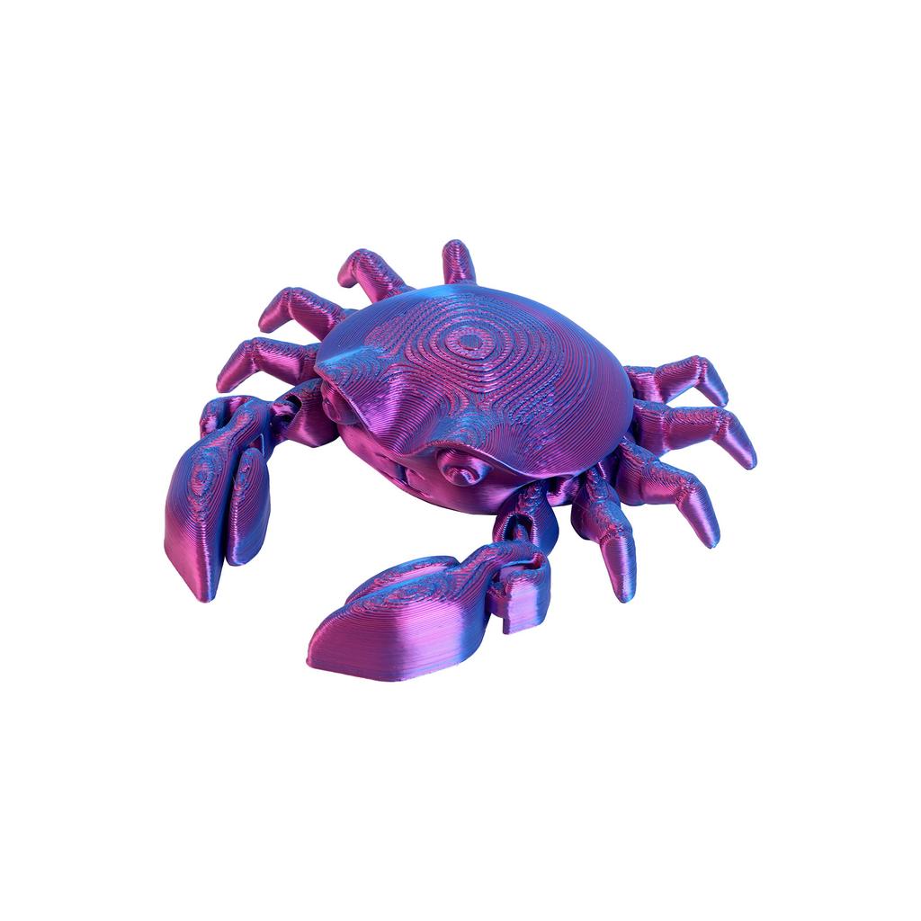 3D-печатный краб, модель сустава, гибкое суставное животное, статуэтка животного из морепродуктов, недорогие 3D-печатные изделия, снятие стресса, снятие раздражительности, игрушки для людей с СДВГ