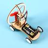 DIY Kits STEM Electric Wind Car Scientific Science Experiment Toy Premium Wind Power Car  Kids