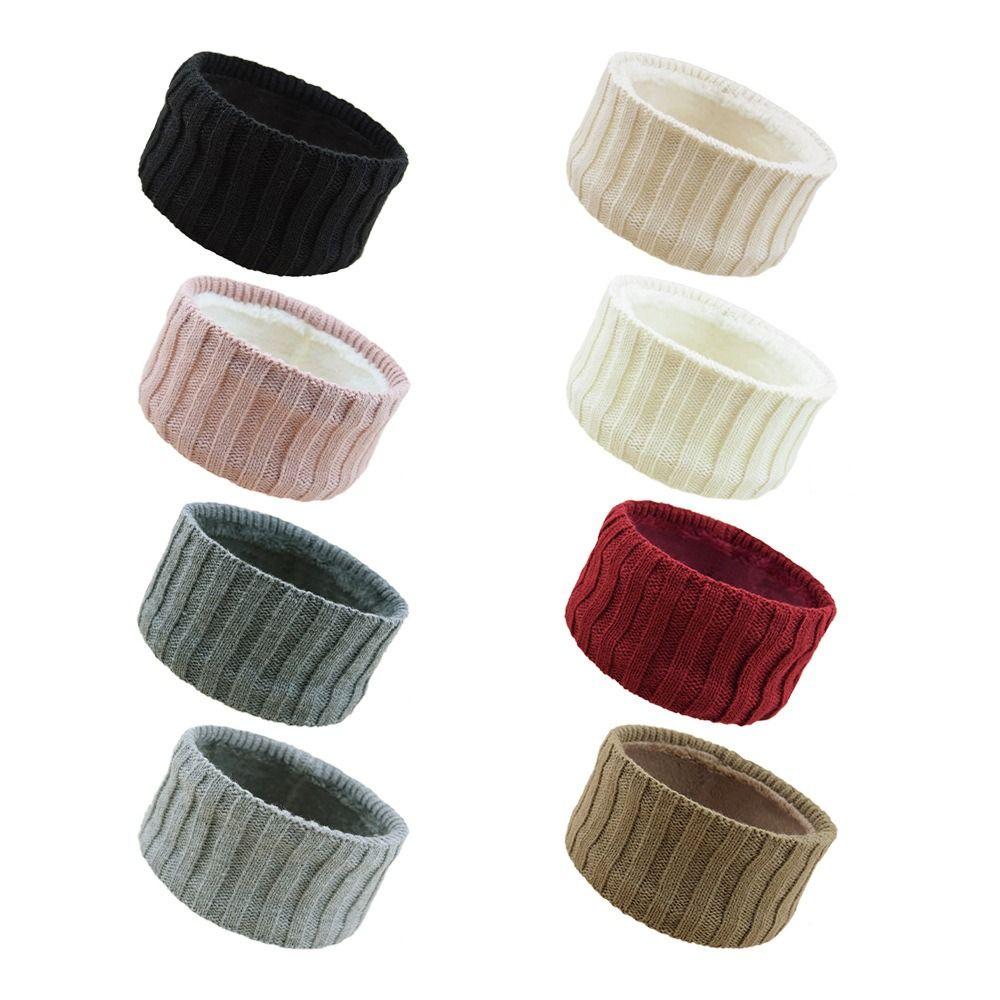 Solid Color Headwear Warm Ear Protection Hair Band New Hairband