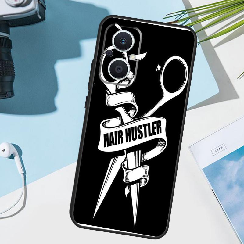 Чехол для парикмахера стилиста волос для OPPO Reno 14F 13F 12F 11F 8T 7 8 Lite 10 11 12 13 14 Чехол для OPPO Find X9 X8 X5 X6 Pro