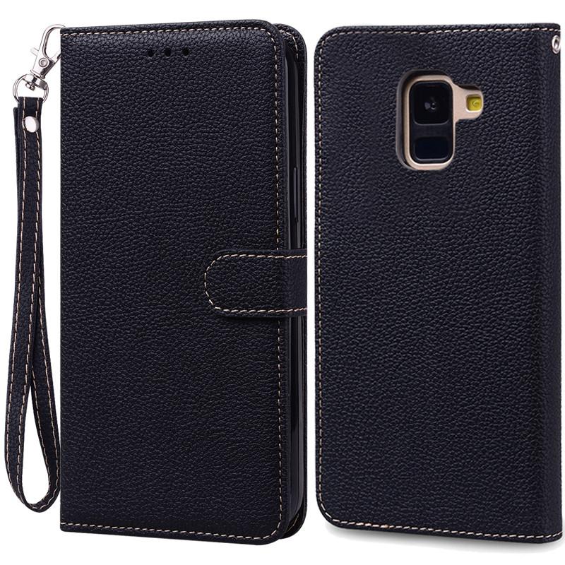 A8 Plus Case For Samsung Galaxy A8 2018 Case A530F SM-A530F Wallet Flip Leather Case For Samsung A8 Plus 2018 A8+ A730F Cover