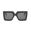 Outdoor Big Square Sunglasses Women Men Lovely Geometric Sun Glasses Mirror Black Colors Oversized Designer Brand Fashion