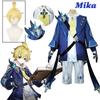   Мика Косплей Костюм Игра Мика парик Униформа Одежда Хэллоуин Карнавальные костюмы для вечеринок для мужчин Woaman