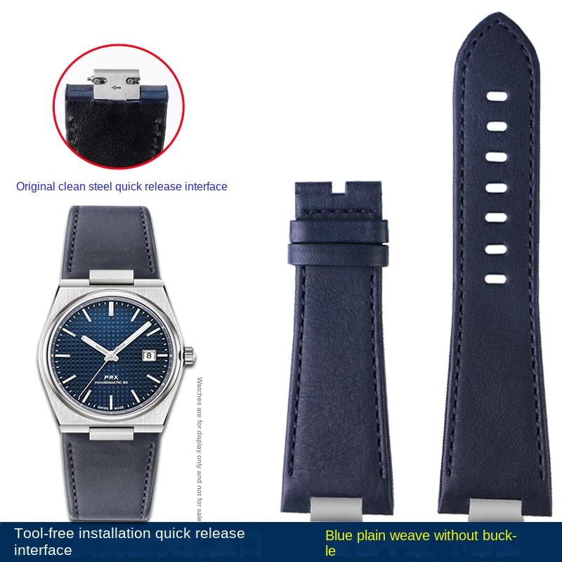 Для Tissot 1853 PRX T137 серии Ремешок Пояс Натуральная Кожа Ремешок для Часов T137.407 T137.410 Мужской Браслет Часы Наручный Ремешок 26-12мм