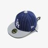 Кейс-кошелек для ключей с логотипом LA Dodgers (MLB) Темно-синий в полоску