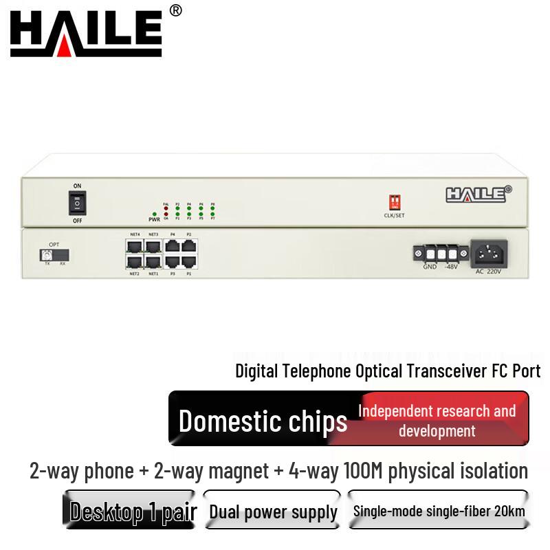 HAILE Multi-Service PCM Optical Transceiver