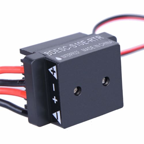 MERIGLARE 320A Brush ESC Electric Speed ??Controller with 5.6V/2A BEC Brake for 1/8 1/10 RC Truck Buggy Crawler Car/Boat Upgrade