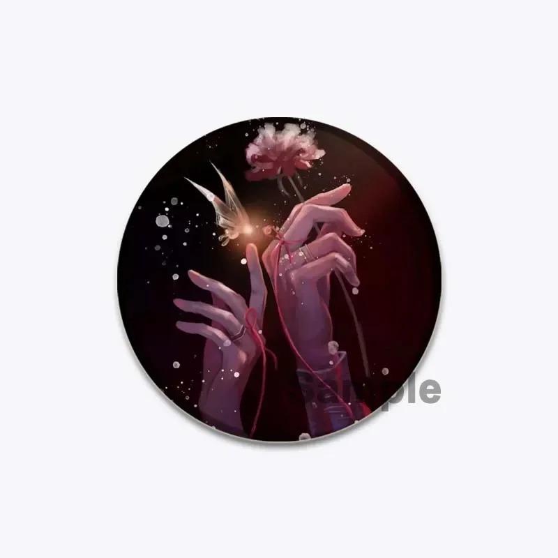 32/44/58MM Chinese Anime Tian Guan Ci Fu Brooche On Backpack Cartoon Badge Xie Lian Hua Cheng Enamel Pin Jewelry Accessorie Gift