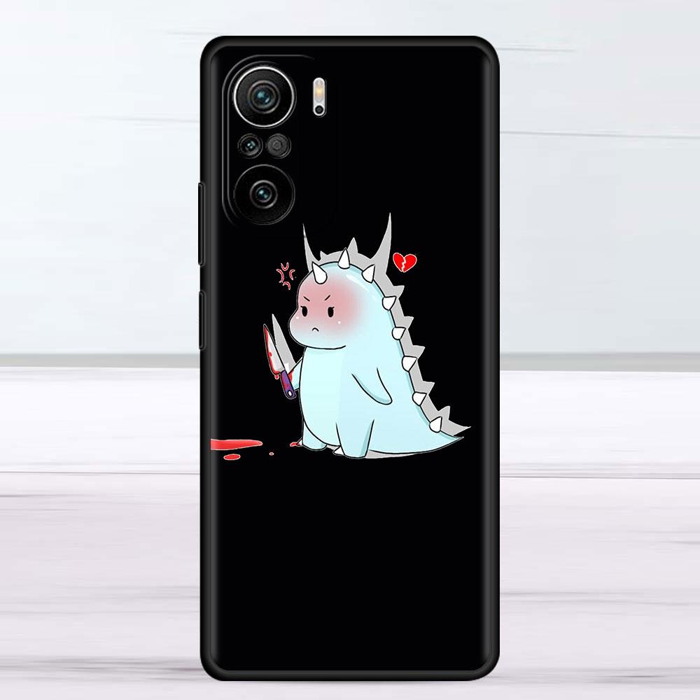 Чехол для Xiaomi Redmi Note 11 9S 10 9 8 7 9A 9C 9i K40 8T 10C 9T K50 силиконовый чехол для телефона с рисунком динозавра