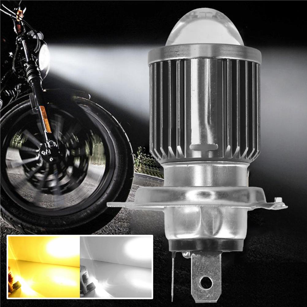 1PCS 10000LM H4 LED Motorcycle Headlight Bulbs White Accessories Yellow Scooter Motorbike Light G8M4