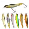 Outdoor Tackle Useful Minnow Lures Pencil Baits with Steel Ball Fish Hooks Winter Fishing