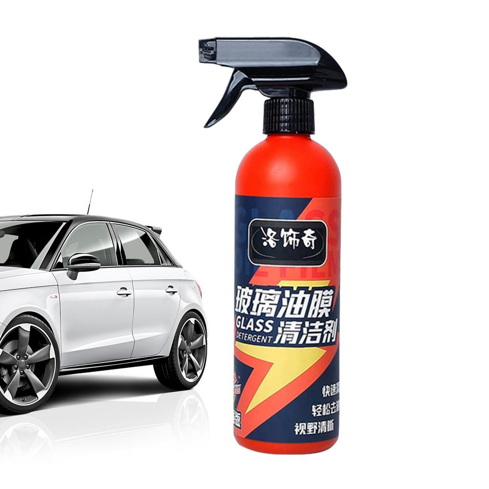Car Windshield Oil Film Cleaner 500ml Glass Film Removal Paste Auto Glass Oil Film Remover Glass Film Removal Cream Auto Glass