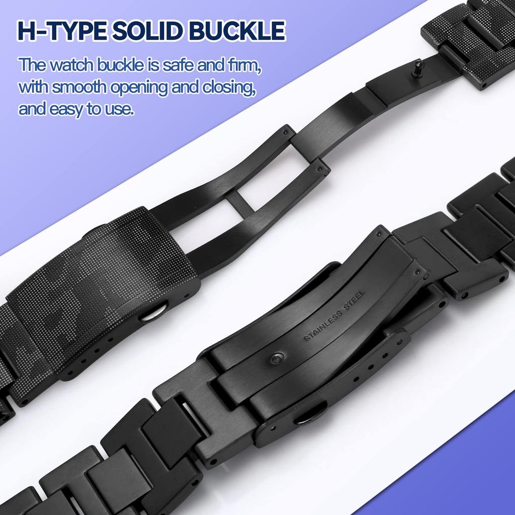 Металлический браслет из нержавеющей стали 316, запасные части для часов Casio и браслета, G-SHOCK мужской MTG-B1000 (маскировка)