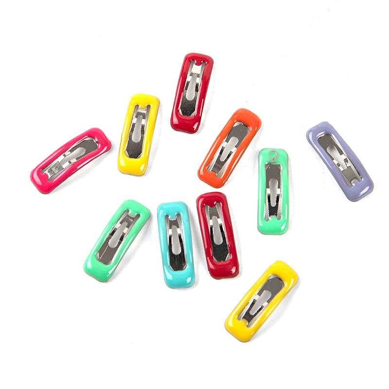 Цветной мини-прямоугольный зажим ручной работы своими руками, открытка, кукла, зажим для питомца