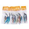 30G 40G 60G 80G Metal Jig Candy Casting Lead Bait Jigging Bait Slow Pitch With Assist Hooks Jigs Lure