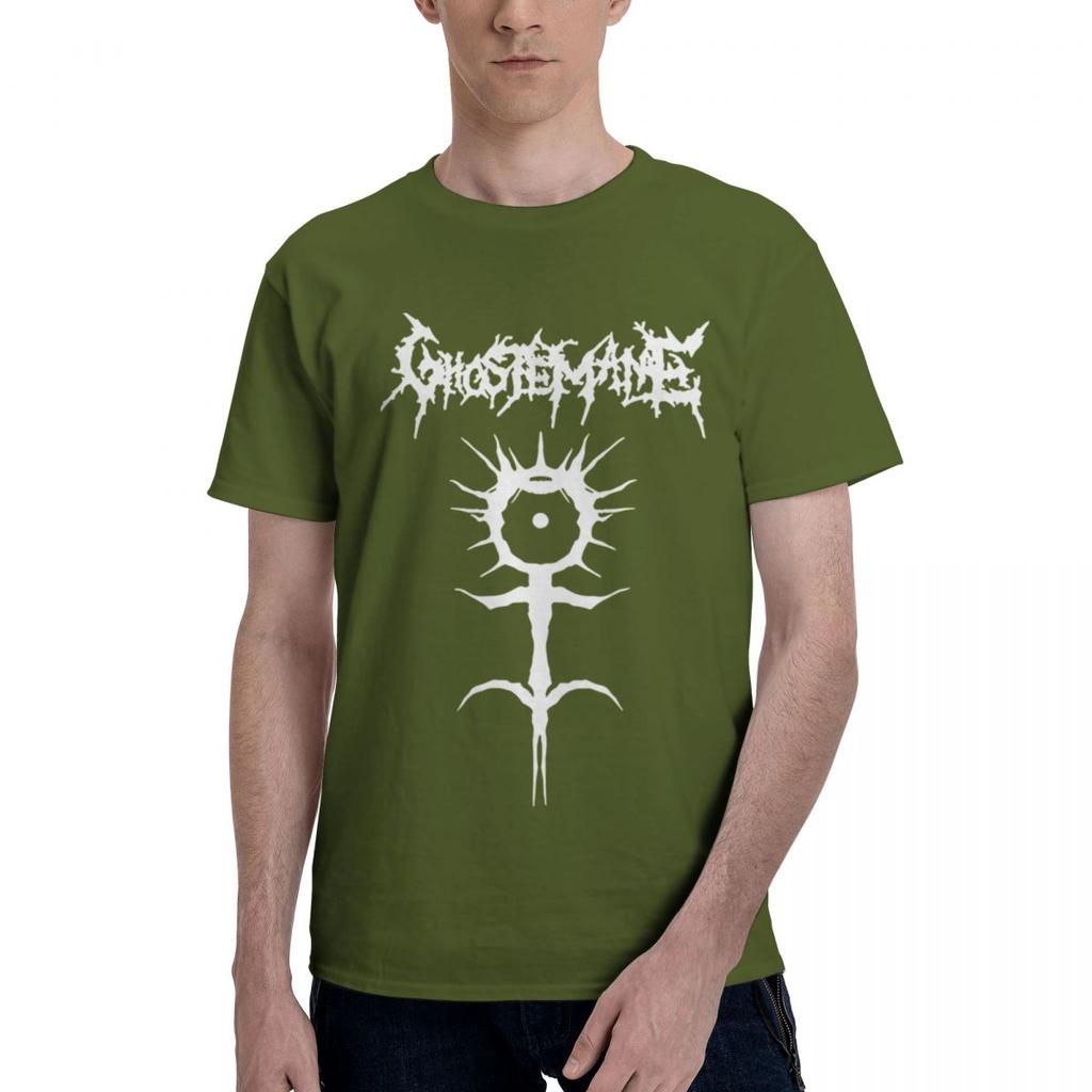 Ghostemane 100% Хлопок Повседневная Дышащая Удобная Одежда Мужская Дизайнерская Одежда Мужская Рубашка