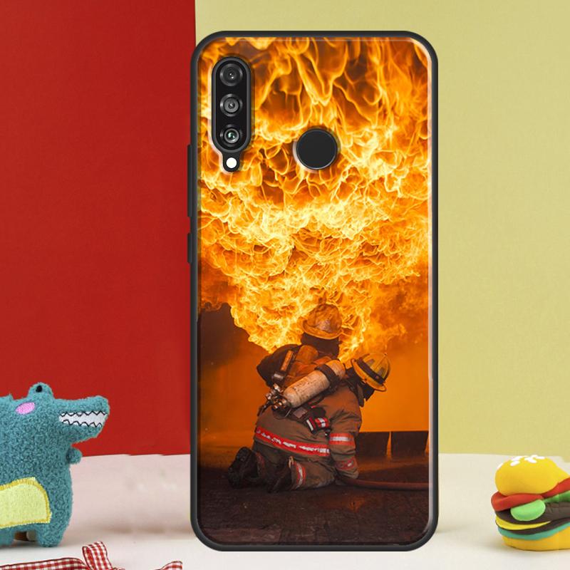 Герой пожаротушения Для Huawei Nova 9 10 SE 12i 12s 11i 5T Y91 Y90 Y60 Y70 Y72 Y61 P60 Pro P20 P30 P40 Lite Чехол