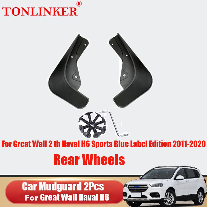 Car Mudguard For Great Wall GWM Haval H6 2th 2014 2014- Front Rear Wheels Mud Flaps Splash Guards Fender Mudflaps 4Pcs