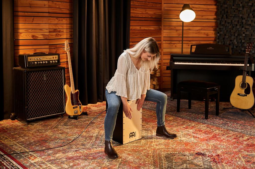 MEINL Percussion Pickup Cajon PSC100B []