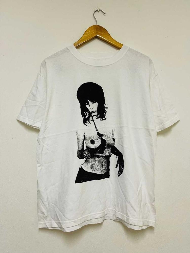 Редкий! Хлопковая рубашка Patti Smith 90-х Унисекс Концертная S–5XL BO578 Унисекс Футболка