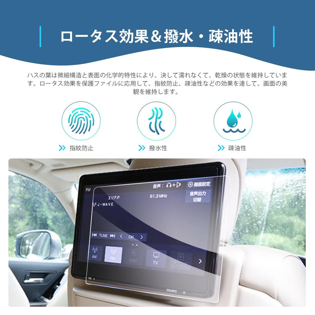 Toyota Land Cruiser 300 Series дюйм 2021 модель до текущего Land Cruiser 300 защитная пленка для заднего монитора для монитора заднего сиденья Land Cruiser 300 задний