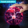 Colorful Plasma Ball Plug-Play Static Electricity Interactive Magical Ball Novelty Lamp Party Decoration