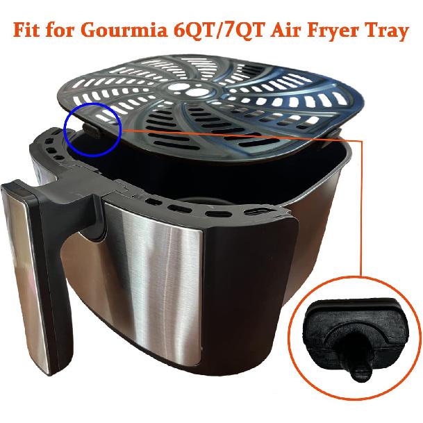 Air Fryer Rubber Feet for Gourmia Air Fryers, 4PCS Upgraded Air Fryer Silicone Rubber Bumpers, Rubber Tabs, Rubber Tips, Rubber Parts for Gourmia Air