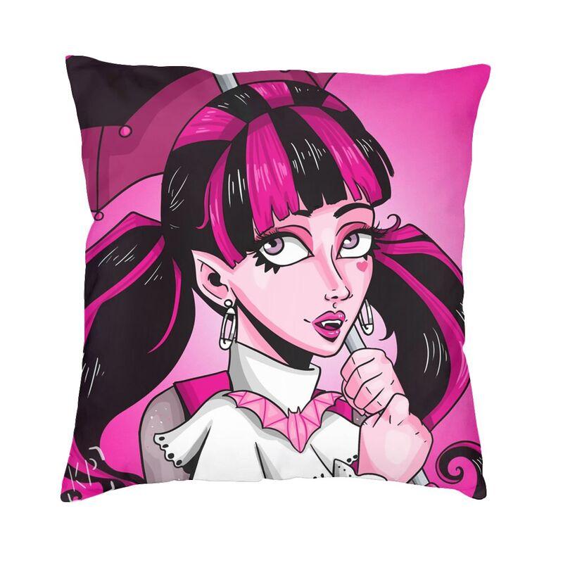 Дракулаура девушка Monster High Роскошные пледы наволочки домашний декор мультфильм анимация ТВ автомобиль наволочка