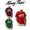 Футболка Evolution Muay Thai Kick Boxing 3D Print Unisex Men Women Short Sleeve Round Neck MMA Mix Martial Art Training Fighting