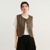 Elva' Island Autumn Premium Short Vest