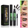 Waterproof Brow Gel Tint, Long-Lasting Smudge Proof Eyebrow Makeup for Defined Brows Sweat Resistant Formula for All-Day Wear