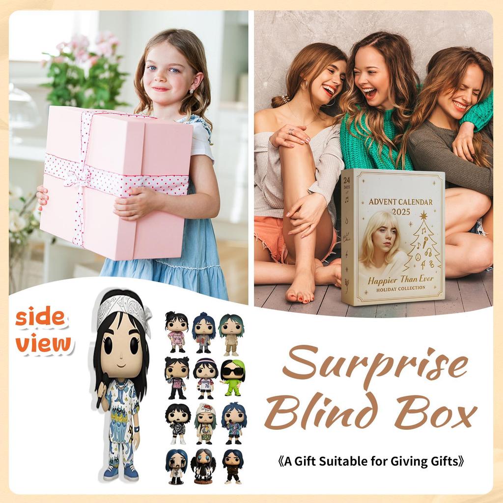 Календарь обратного отсчета включает 24 подарка, календарь обратного отсчета и подарок-сюрприз